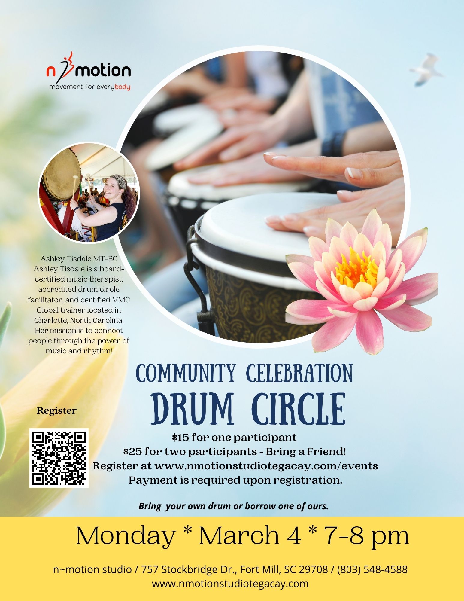 March 2024 - Community Celebration Drum Circle