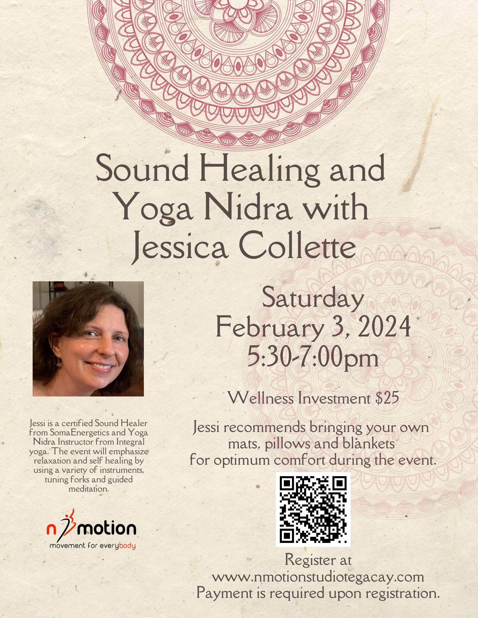 Sound Healing and Yoga Nidra Feb 2024