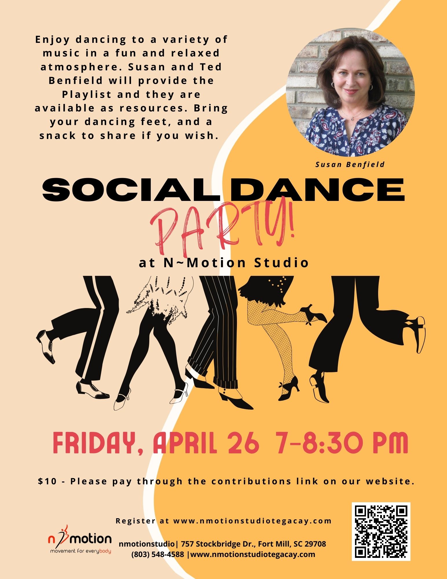 Social Dance Party - April 26, 2024
